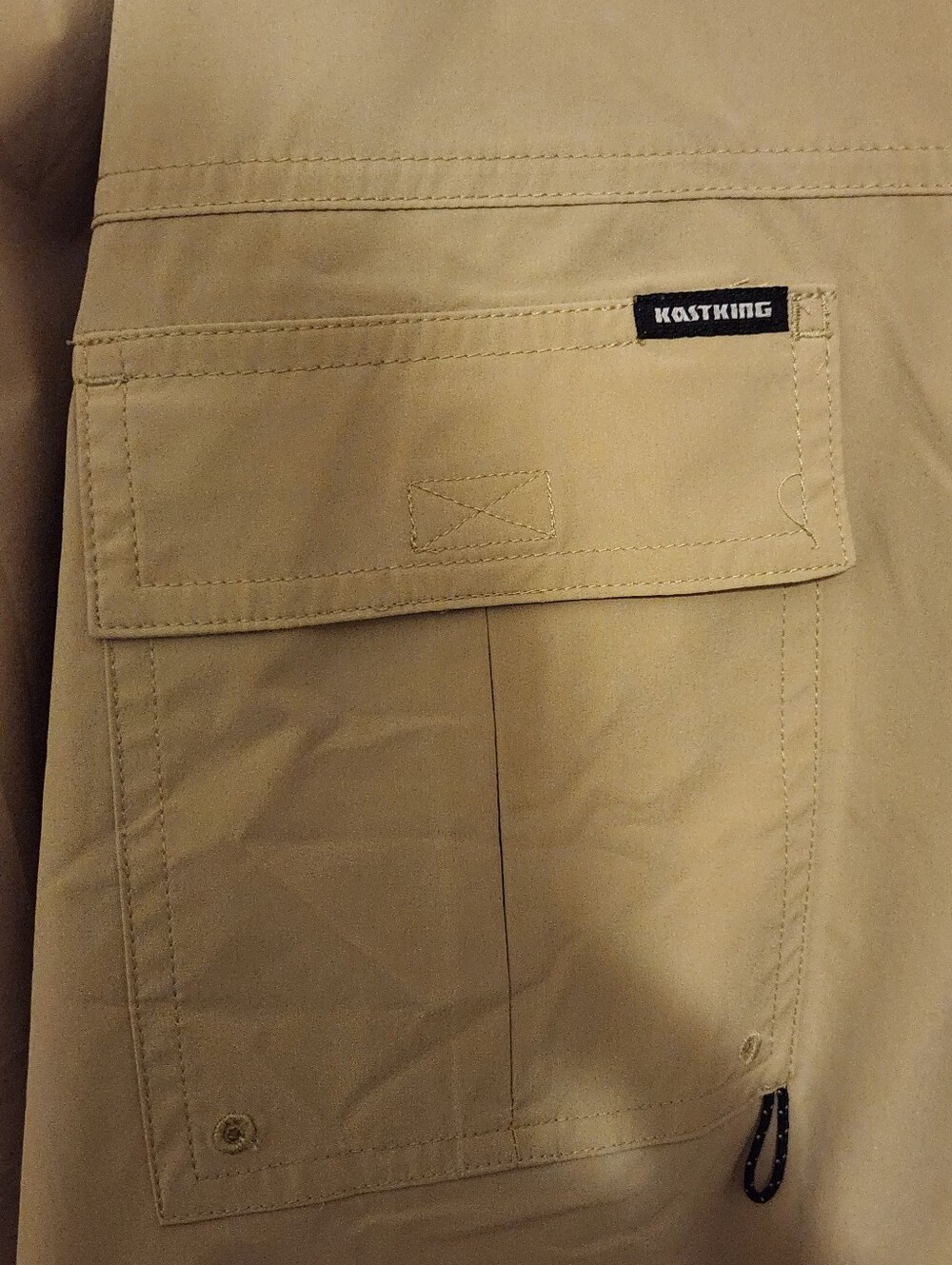KastKing Khaki 3XL ReKon Men's Fishing Shirt - Picture 3 of 6